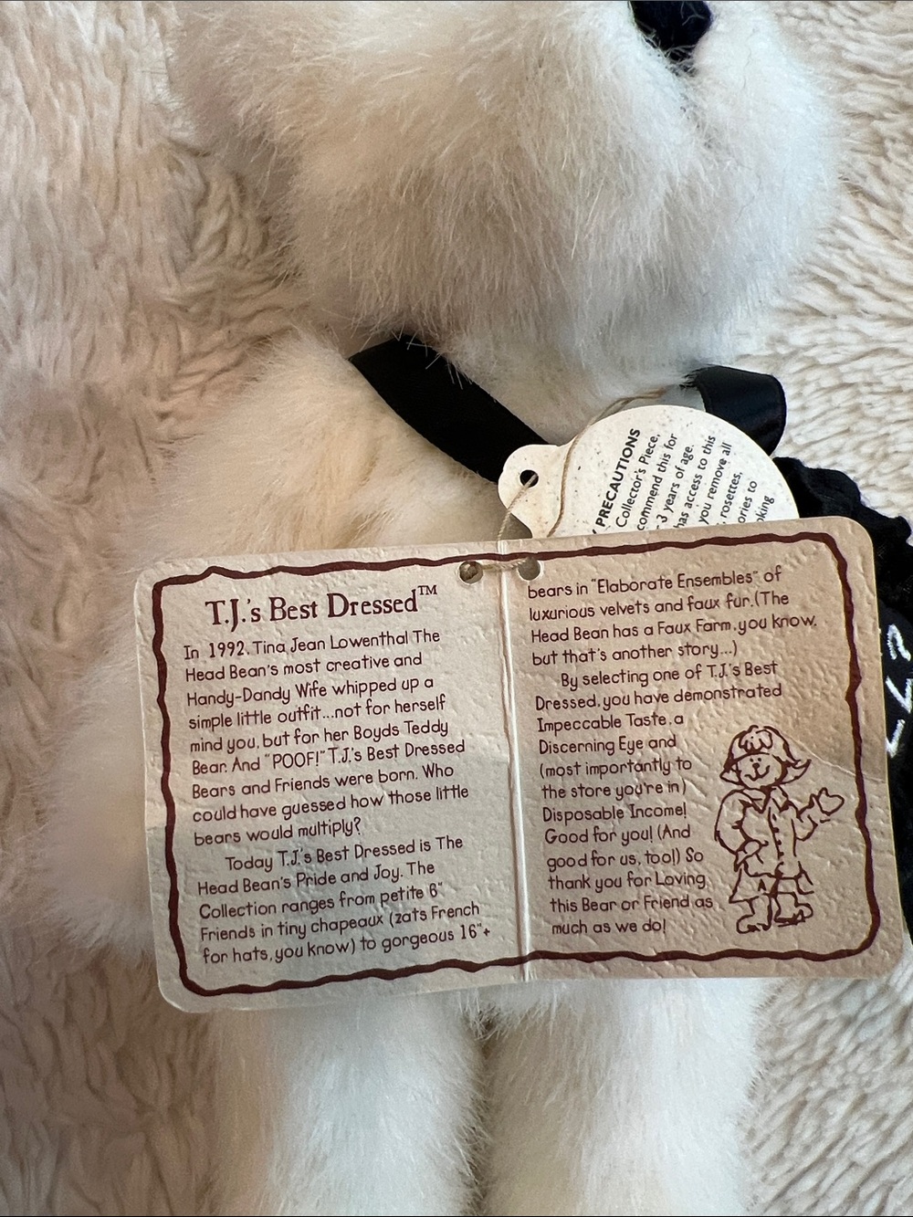 Boyd’s “Over The Hill” 8” Birthday Bear - Picture 6 of 7